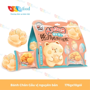 Bánh trứng gấu trúc vị nguyên bản 176g